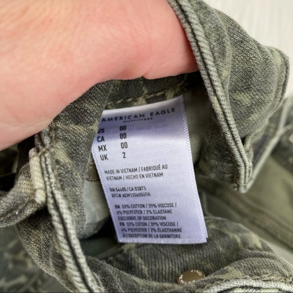 American eagle animal leopard hi-rise mini skirt - Picture 2 of 6